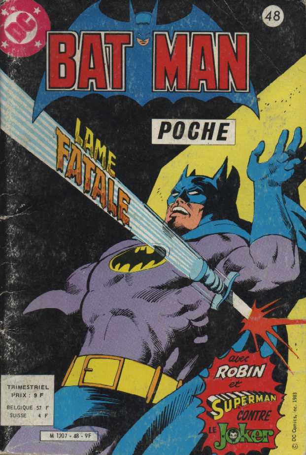 Scan de la Couverture Batman Poche n 48